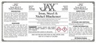 Jax Black Blackener Patina For Iron  Steel   Nickel - 2 Oz 