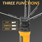 Tooliom 110v Tungsten Electrode Sharpener 4 Sizes 3 Angles 6-speed 15k-24k Rpm