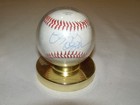 Ozzy Osbourne Signed Rawlings Baseball In Display - Black Sabbath