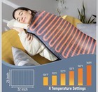 Extra Large Heating Pad For Back Pain Relief  32 x24 King Size Electric Heat Pad