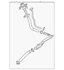 Genuine Gm Fuel Tank Filler Neck 86819914