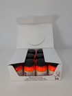  12  1 Oz Bottles Of Angelus Leather Neon Lava Orange Paint New