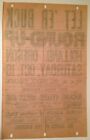1903 Holland Oregon Round-up Poster   Let  er Buck  Good Used Cond  Orig vintage