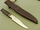 Vintage Ww2 Us Military Theater Trench Combat Fighting Bowie Sheath Knife Knives