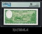 Nepal 100 Rupees Nd  1961  Pick-15 Pmg 64 Aunc S n 581169