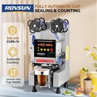 Automatic Cup Sealing Machine 500-650 Cups h  Tea Cofe Cup Sealer 88 89 90 95 Mm