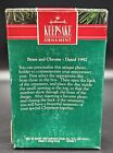 Anniversary Photo Holder 1992 Hallmark Keepsake Christmas Tree Ornament