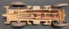 Vintage Hubley Cast Iron Toy Race Car Moving Pistons Driver 1920 s Repro