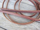 West 74 Double Stitched Harness Leather Weighted Split Reins 8  X 5 8 