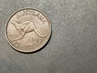 Rare Australian Penny 1947 Minted In Perth  George Vi Very Low Mintage 
