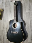 Takamine Ef341sc 6 String Acoustic-electric Guitar - Black  takef341sc 