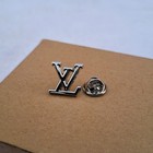 Louis Vuitton Lv Employee Appreciation Lapel Pin Silver Tone Rare Vintage Brooch