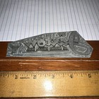 Print Plate   By Jaxtow Of Glens Falls N y    Steers Head K-