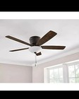 Hampton Bay Melrose 52 In  Indoor Led Hugger Bronze Dry Rated Ceiling Fan