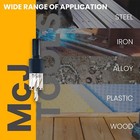 Mcj Tools 20mm Hss M2 Drill Bit Hole Saw For Metal  Steel  Iron  Alloy 