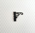 Dollhouse Plant Hanger Hook Black Swivel Metal 1 12 Scale Miniatures