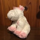 Russ Berrie Maribell Cow Plush Pink White Stuffed Animal Toy Polka Dot Ribbon