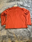 Nwt   Genuine 1970s Retro Donnkenny Burnt Orange Mock Long Sleeve Scooby Retro