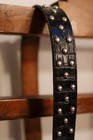 Florida Alligator Stud Belt Vintage Style 60s Made In Usa 