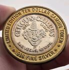 Circus Circus Hotel Clown T-rex Grand Canyon  999 Silver Strike  10 Casino Token