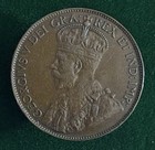 1920 Canada Large Cent Key Date Last Year Of Large Cent Lightly Circulated
