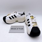 Adidas Originals Superstar Bold Jr9895 Opv36 Thick Soled Shoes Women s Us 5-11