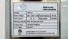 3 Phase 220v 50 Racks  Hr High Temp Commercial Dishwasher Dish Washing Machine