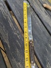 Vintage 1950s Queen Cutlery Master Carver Knife-9  Blade Winterbottom Bone Handl