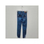 American Eagle Distressed Skinny Jeans Women s 0 Short High Waist Ripped Denim 