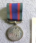 Lot Of 2 Original Issue Ww2 Medals 1939 - 45 Canadian Volunteer W  Photograph