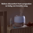 Frida Baby 3-in-1 Humidifier With Diffuser And Nightlight - White  For Rooms