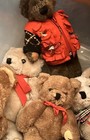 Lot Of 6 Teddy Bears   Elephant Plush Dolls Boyds     Dakin 1 New   Vintage Read