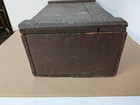 Vintage Antique Primitive Wooden Document Storage Box Rustic Farmhouse Folk Art