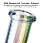 6 1  Mini Glass Bong Smoking Tobacco Glass Plating Water Pipe With 14mm Bowl