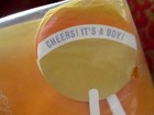 New Vtg 70s Birth Baby Boy Announcement Cards Pack Of 10 W envelopes Fanfare