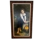 L Jackie Oil Painting H57     L33     W2   