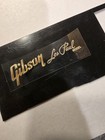 Gibson Uv Decals Raised Guitar Head Stock Decal Sticker Les Paul Model Gold