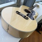 Ship Us  Sj-200 Standard Acoustic Guitar Natural Spruce Top Floral Pickguard