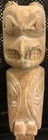 Rare Older Pnw First Nations Ceremonial Feast Spoon Carved Totem Bird Hawk As Is