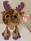 Ty Beanie Boos Harald The Moose Norway Exclusive 6  New Mwmts Plush Stuffed Toy