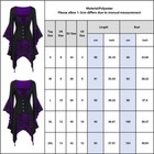 Women Steampunk Halloween Party Skull Tops Gothic Punk Costume Witch Mini Dress
