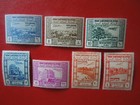 G7128 Yemen 1951  Airmail  Sc C3-c9  Mlh
