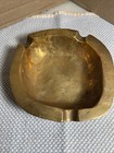 Vintage Ashtray Heavy Solid Brass man Cave Cigar Made In Taiwan 5 5   