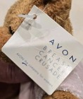 Avon Breast Cancer Crusade Teddy Bear Bean Bag Plush Stuffed Animal Toy 2001 6   