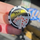  100 Casino Chip Welcome To Fabulous Las Vegas Nevada Collectible Gambling Token