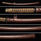 Period Military Sword Mounting Scabbard Sword Fittings Former Japan Antique