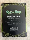 Limited Edition Rick   Morty Banana Rick 1 Oz Silver Coin 1499 Made