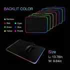  Gaming Mouse Pad Rgb Led Light Color Switching For Computer Laptop Colorful Usa