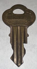 Chicago Lock Company Brass Key  nc323 Old Bulk Peanut Gumball Vending Machine
