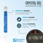 2 Pack Cigar Humidor Packets  Tubes - Humidifier Crystals  Beads - Keeps Humi   